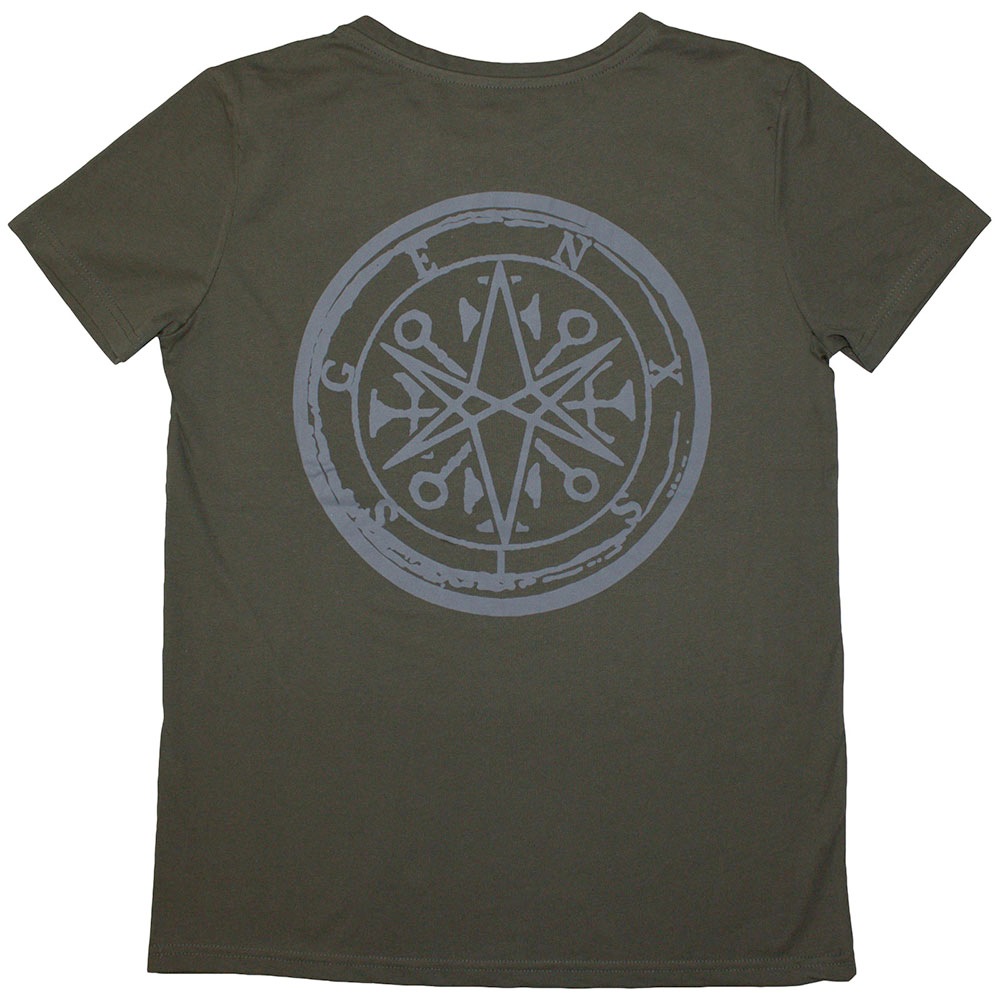 Bring Me The Horizon - Metal Logo Genxsis Dames Tshirt - Groen
